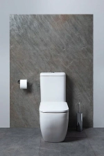 Унитаз Allen Brau Infinity 4.21001.20+4.21002.20 безободковый, с бачком, с крышкой микролифт, белый