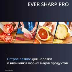 Набор ножей и блок Tefal Ever Sharp PRO K297S644 со встроенной точилкой, 5 ножей + блок