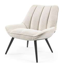 Кресло Marline белое букле