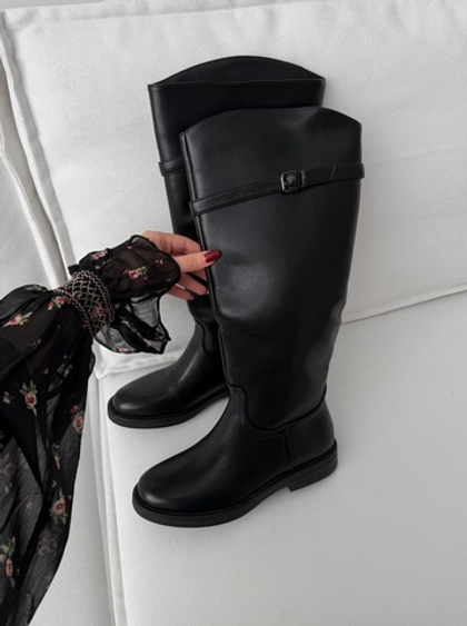 Сапоги из эко кожи