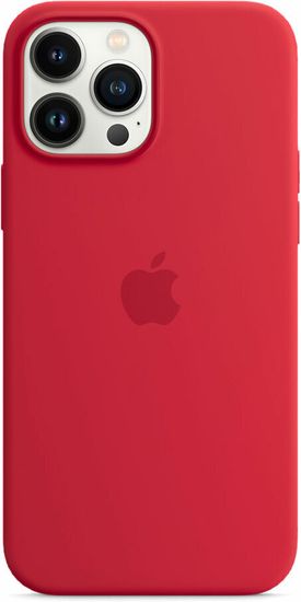 Чехол Apple Silicone Case with MagSafe for iPhone 13 Pro, (PRODUCT)RED