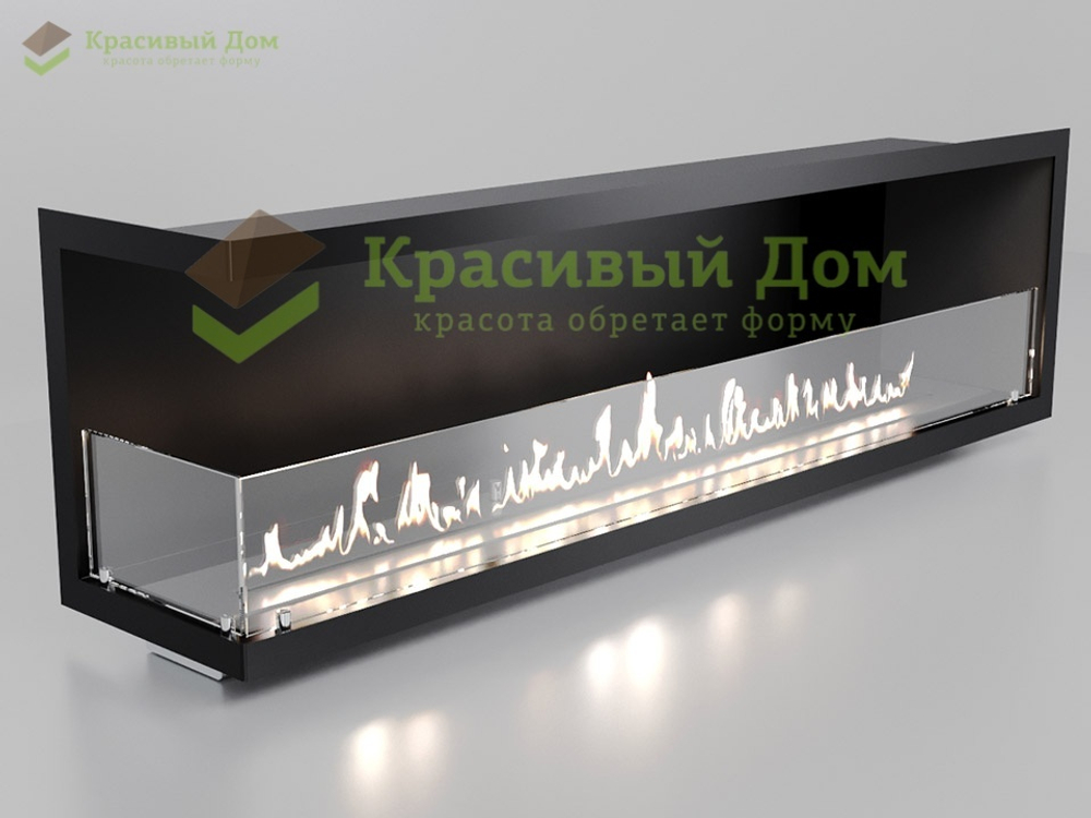 Угловой биокамин 1600