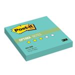 Блок самоклеящийся (стикер) POST-IT ORIGINAL "Весна", 76х76 мм, 100 л., бирюзовый неон, 127321