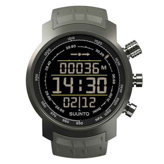 Наручные часы Suunto часы Elementum Terra Stealth rubber SS020336000