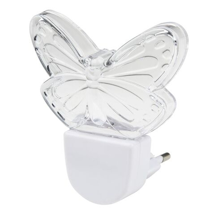 DTL-315 Бабочка-White Светильник-ночник. Без выключателя. Белый. ТМ Uniel