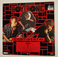 Винтажная виниловая пластинка LP Boytronic The Continental (Germany 1985)