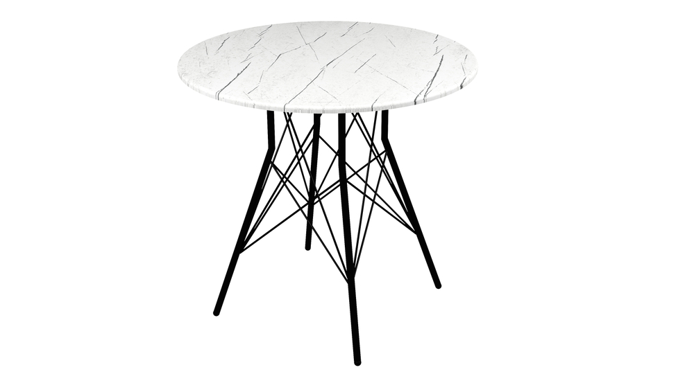 Стол на металлической опоре Каскад D=90 см