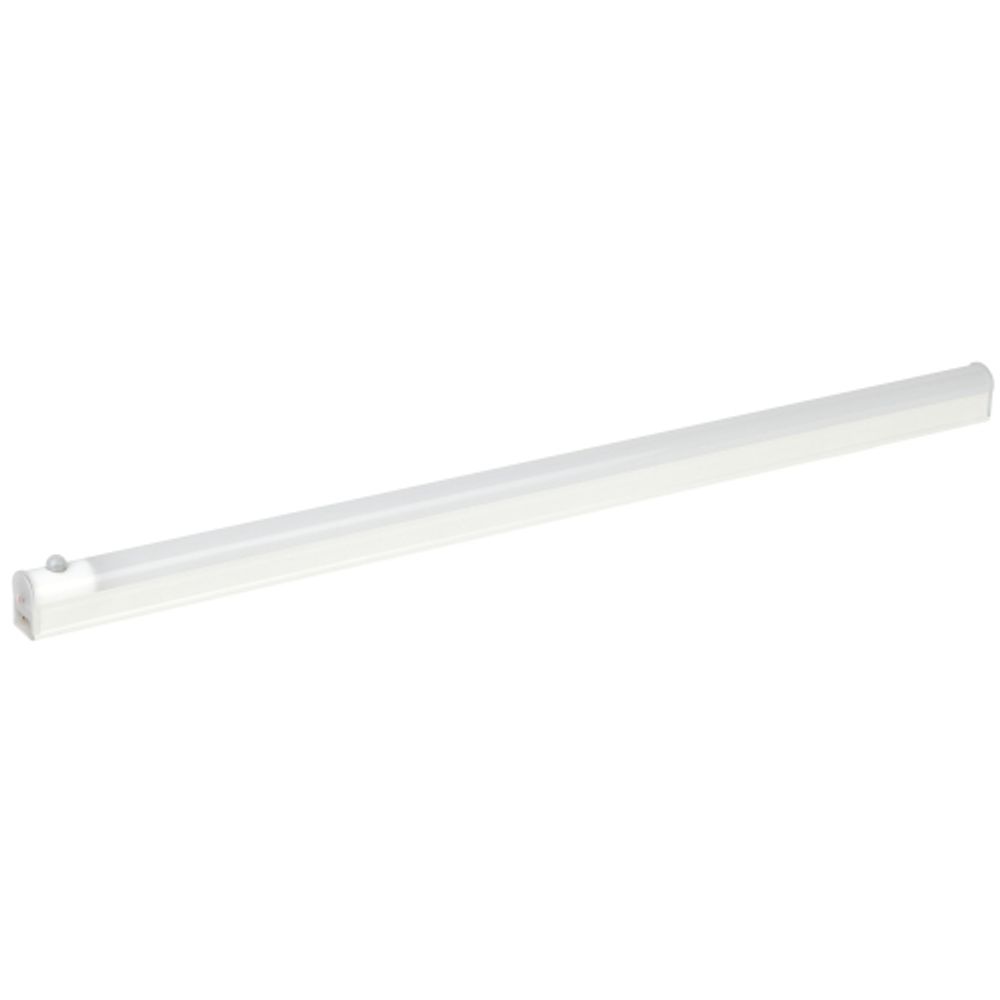 Линейный светодиодный светильник ЭРА LLED-02-04W-4000-MS-W 4Вт 4000K L314мм с датчиком движения и освещения