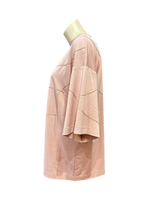 Блуза овер с декором