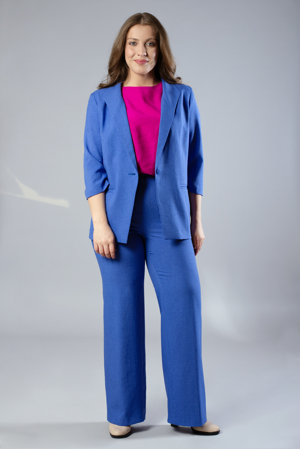 Жакет женский 3288АПА, василёк #259Вас043288АП