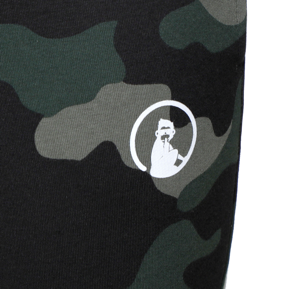 Женские теннисные брюки Quiet Please AOP Camou Break Training Pants Women - Khaki, Olive