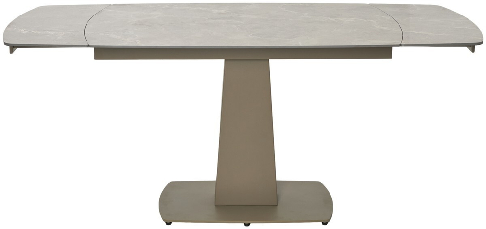 Стол BALDE 140 MATT LATTE STONE SOLID CERAMIC / TAUPE, ®DISAUR
