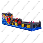 Надувной батут "Космический гость", 16*4*5,5 м