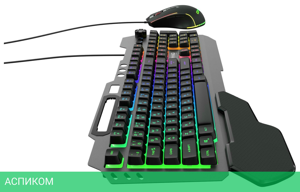 Набор периферии Oklick 700GMK черный (1533156)