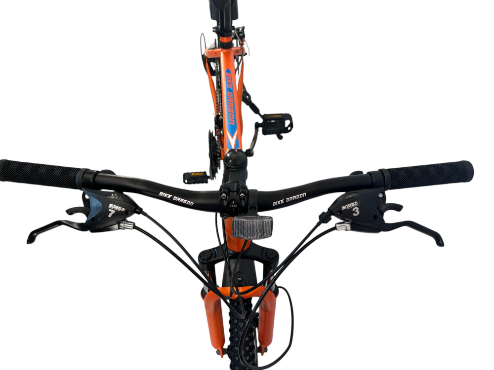 Велосипед Bike Dragon 24" 21скор (стальная рама, SunRun, диск. тормоз) BD-2-24-4 оранжевый