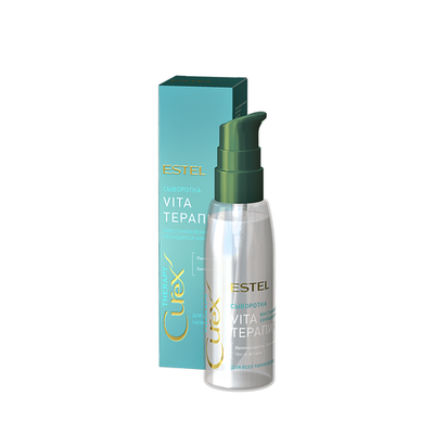 Сыворотка “Vita-терапия” для всех типов волос ESTEL CUREX THERAPY, 100 мл