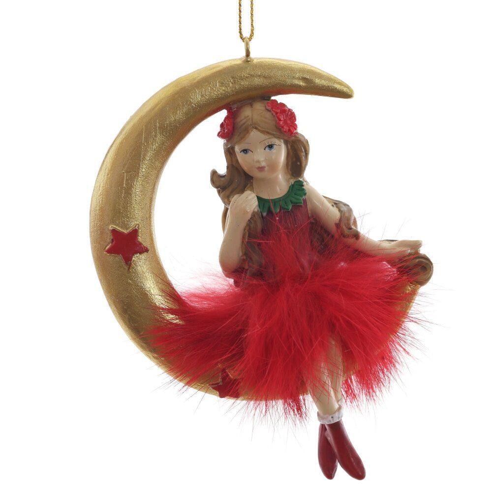 GAEM Фигурка декоративная подвесная "Фея", L8 W2 H11,5 см, 3в.