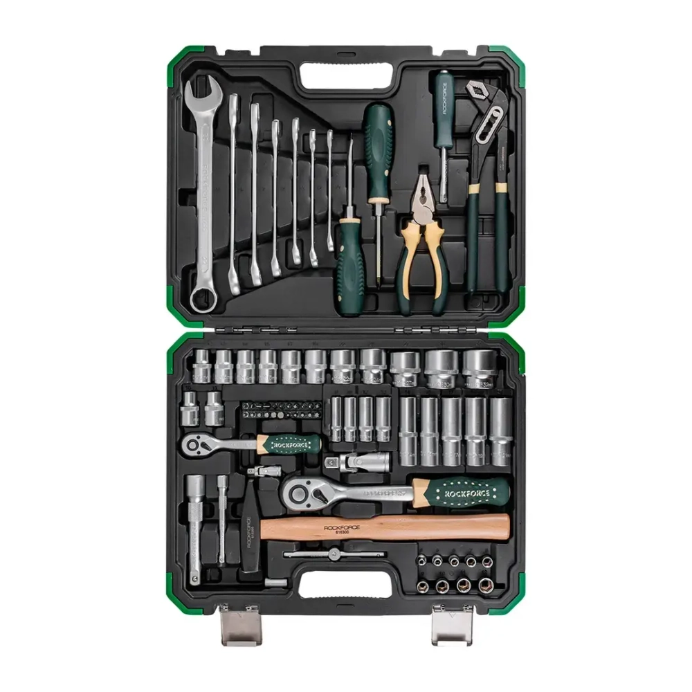 Набор инструментов 74пр. 1/4'', 1/2'' (6гр.) RockFORCE RF-4742-5