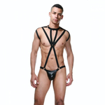 Сексуальное мужское боди (Размер: S-M) (Цвет: черный)