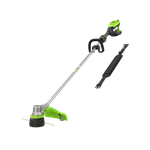 Триммер аккумуляторный Greenworks ST121 Арт. 2112507, 82V, 1,2кВт, 40 см, бесщеточный, без АКБ и ЗУ