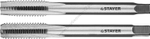 STAYER M8х1.25, 2 шт, Комплект метчиков (28025-08-1.25-H2)