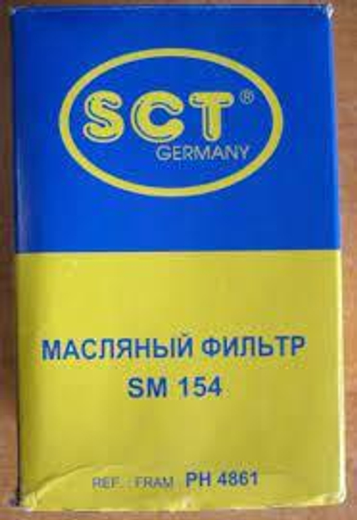 W719/14    SCT  SM154 Фильтр масляный