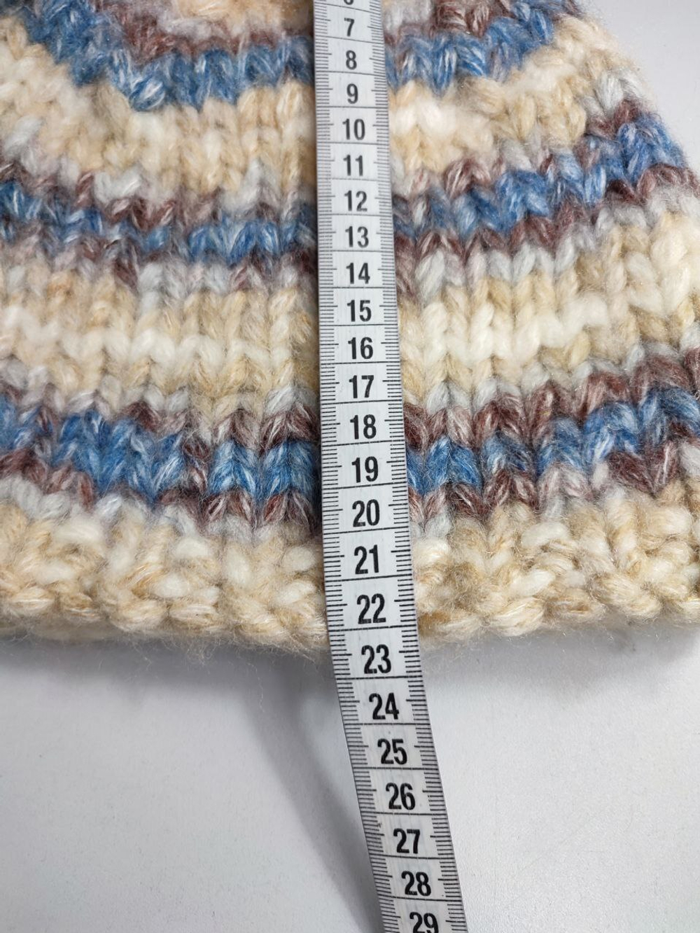 Шапка полосотая