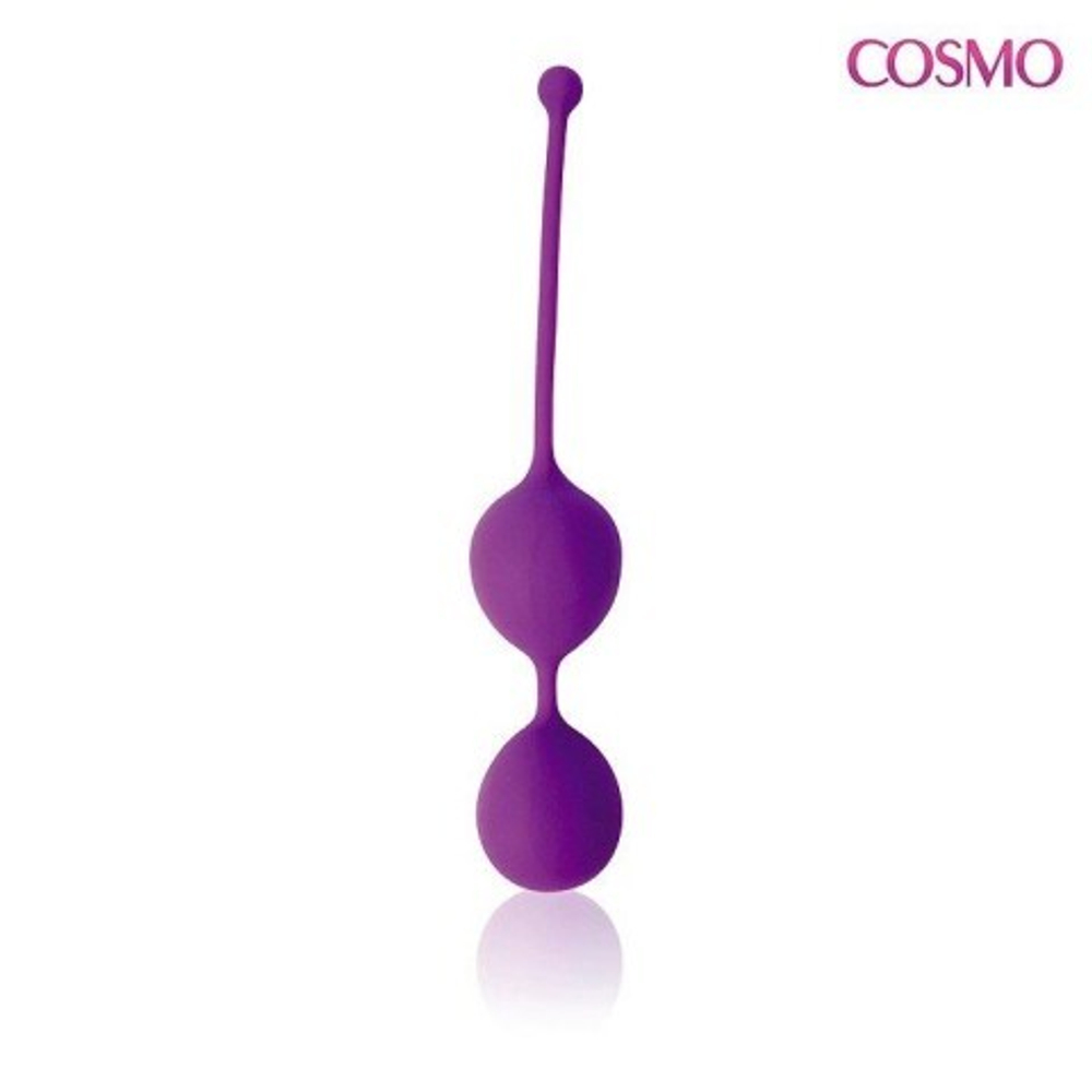 Вагинальные шарики Cosmo, фиолетовые, 3 см