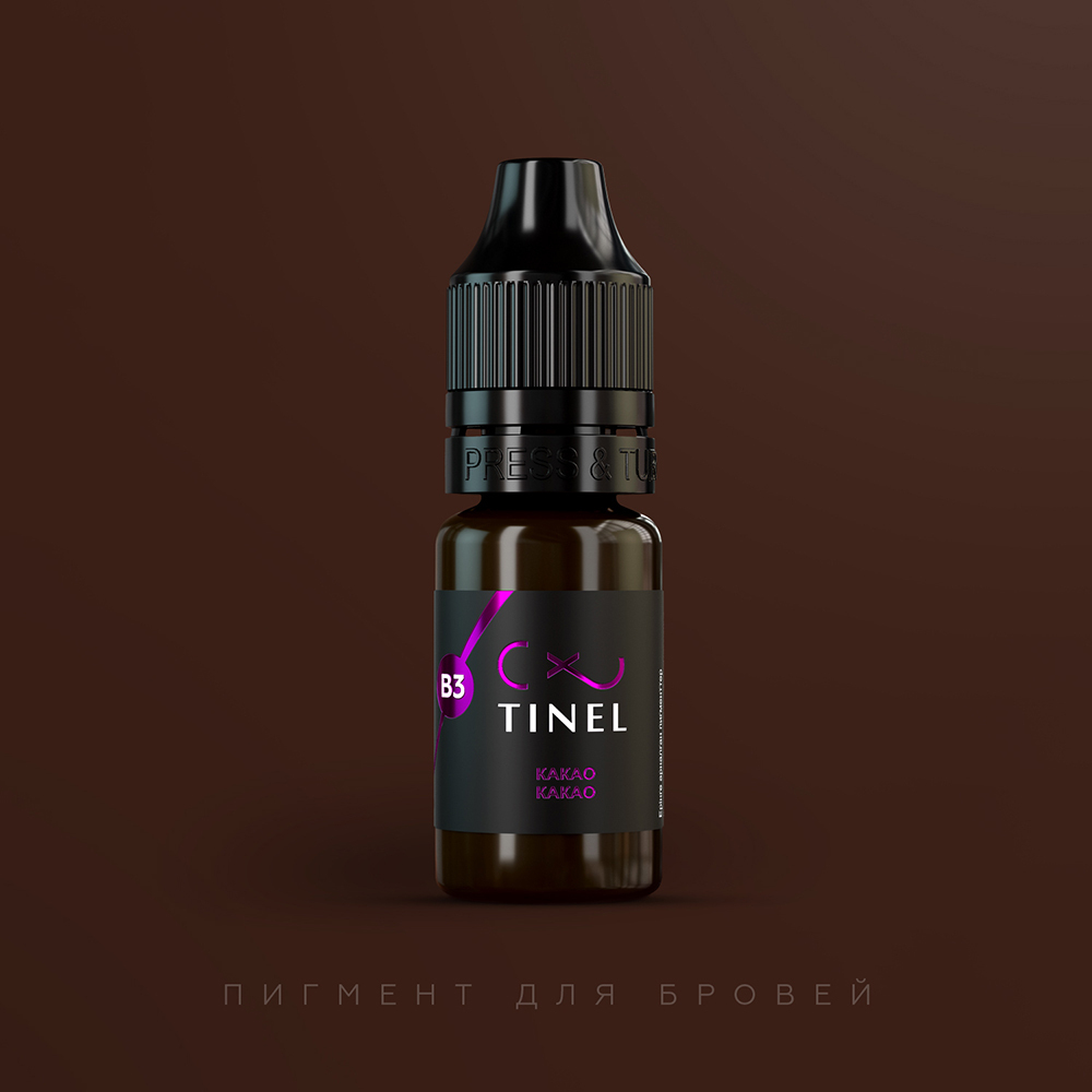 Купить пигмент для татуажа Tinel B3 Какао