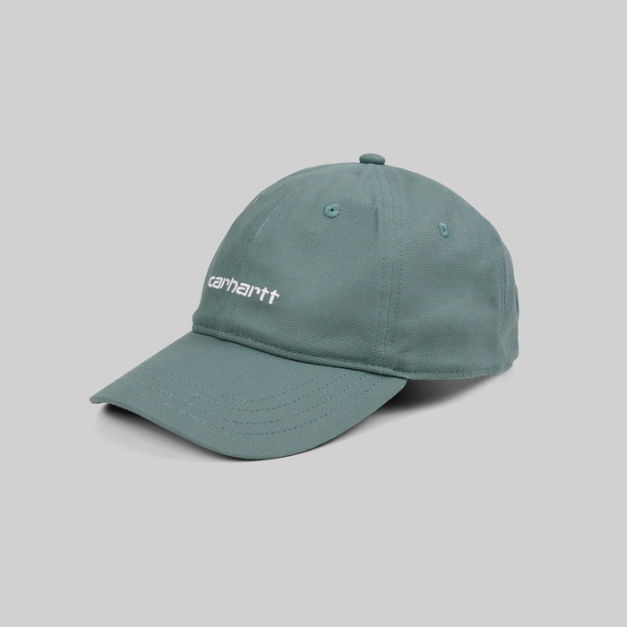 Кепка Carhartt WIP Canvas Script Cap артикул:I028876_wax - купить в магазине Дайс