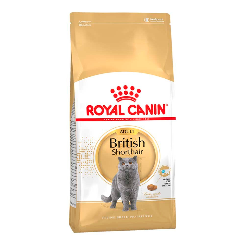 Royal Canin British Shorthair корм для кошек породы Британская короткошерстная с курицей (British Shorthair Adult)