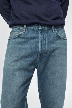 Massimo Dutti Джинсы прямого кроя, индиго