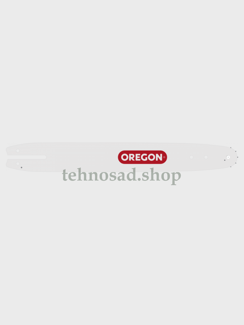Шина пильная Oregon 160SDEA074 Double Guard Single Rivet (носовой подшипник на 1 заклепке), длина 16" (40 см), паз 1,3 мм, шаг 3/8" хвостовик А074, для цепи 55зв.