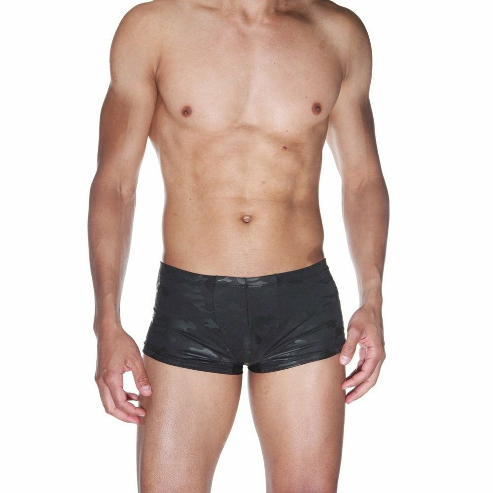 Мужские трусы хипсы черные La Blinque LB15541