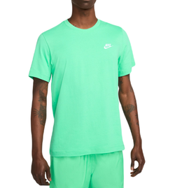 Мужская теннисная футболка Nike Sportswear Club T-Shirt - spring green