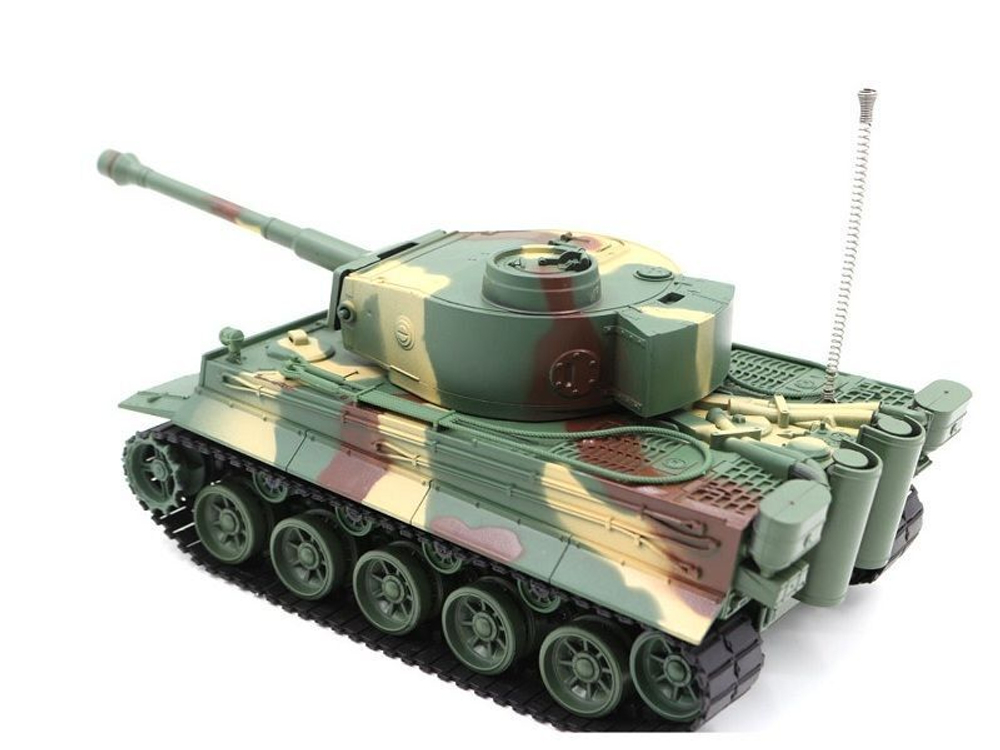 Р/У танк Heng Long 3828-1 Tiger I ИК-версия 1/26, полное управление, свет и звук, идеален для танковых боев