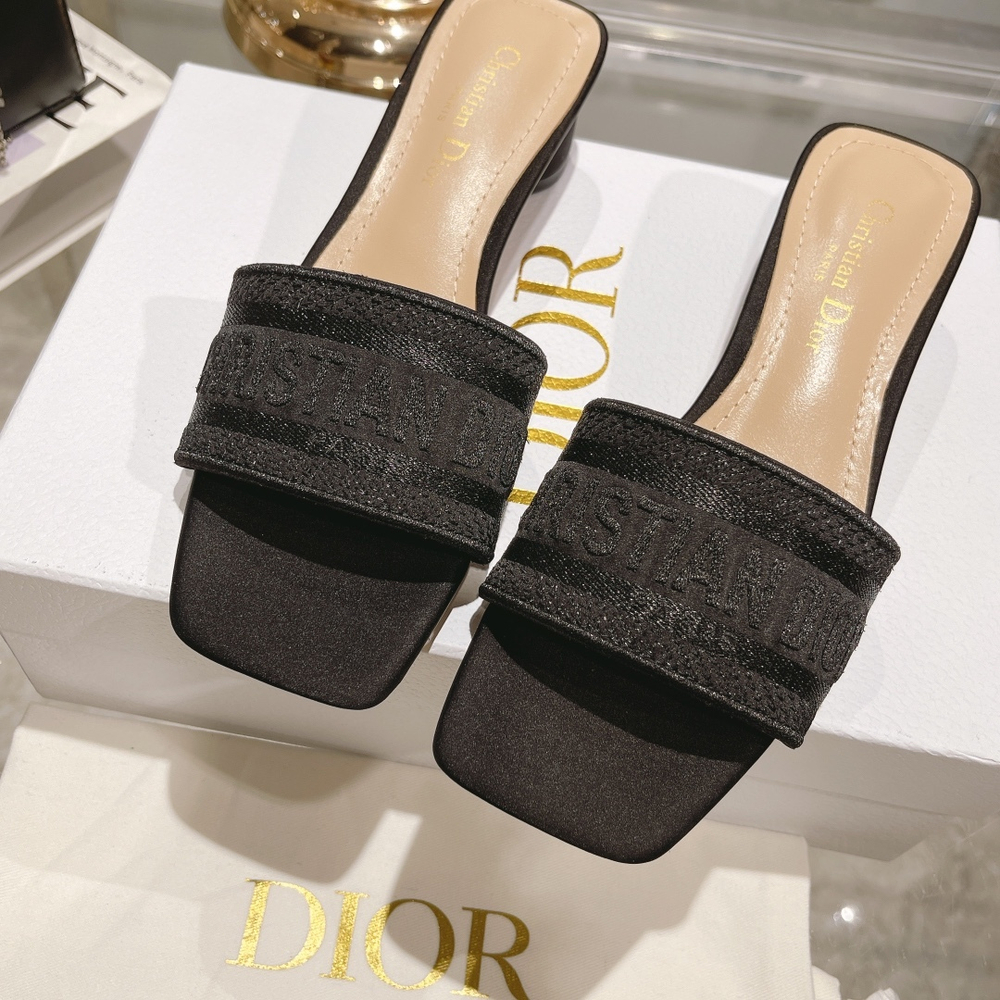 Christian Dior Dway Heeled Slide