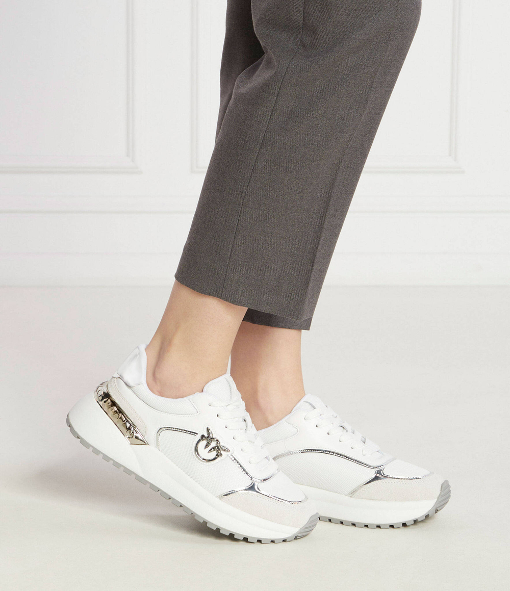 Кожаные кроссовки Pinko - белый(SS0019 P027)