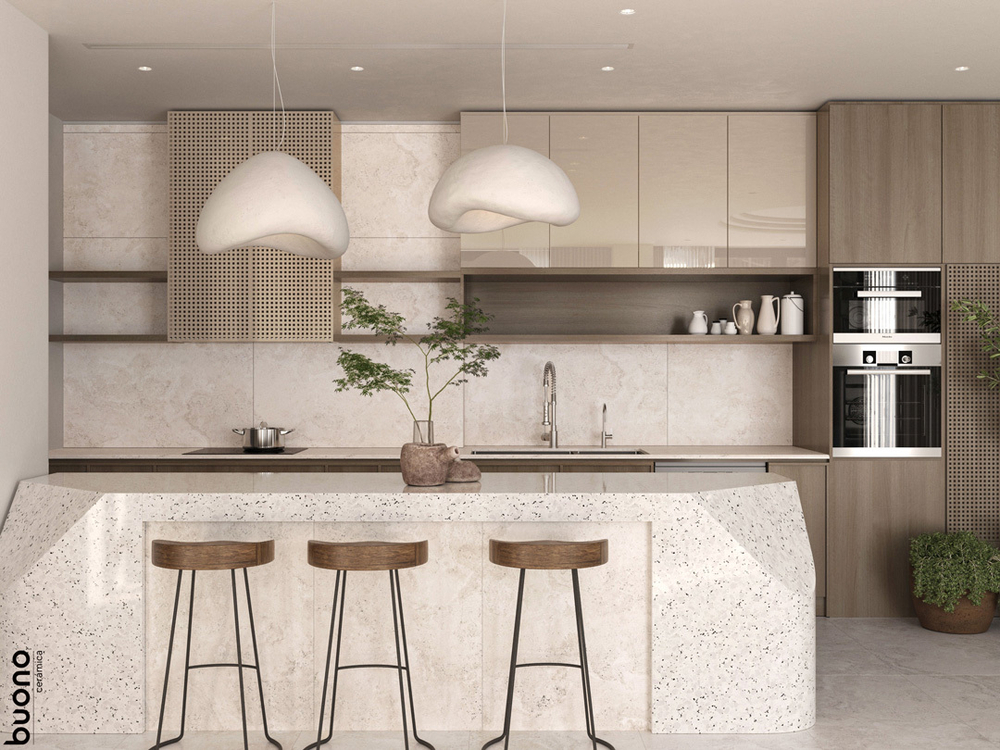 Керамогранит Buono Ceramica S4437M 1200*600*8,5мм  Sabbia Beige Mat
