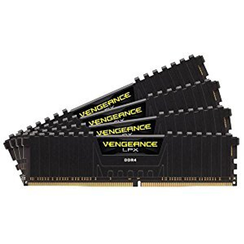 Модуль памяти DIMM DDR4 32Gb, 3000Mhz, 4x8GB, Corsair Vengeance LPX (CMK32GX4M4C3000C15)