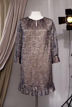 Платье женское 3631ЛП, синий #226Син053631ЛП