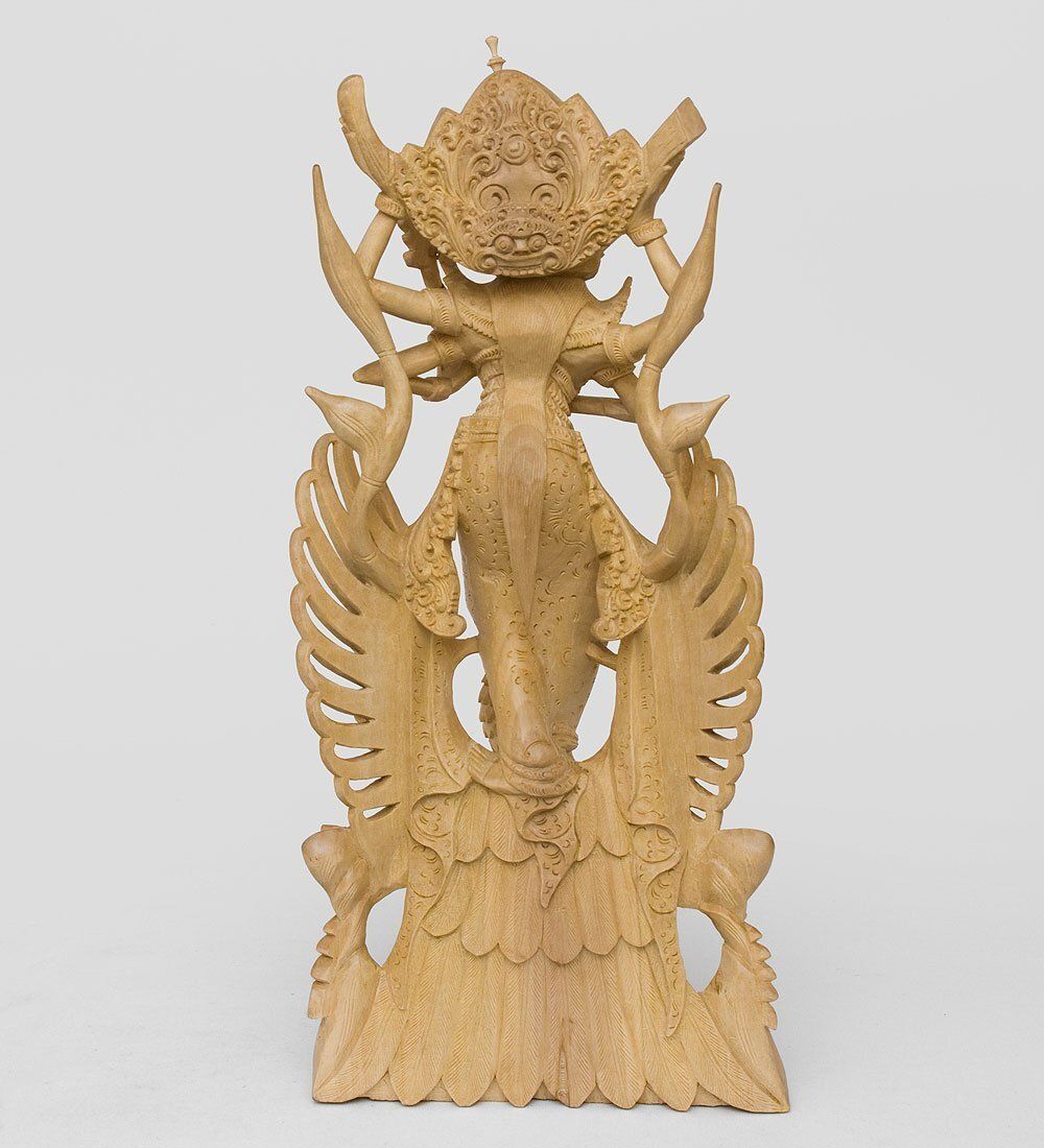 15-022 Статуэтка «Сарасвати - богиня всех наук» крок.дерево