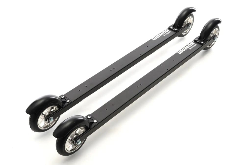 Лыжероллеры коньковые Shamov 04-1 тип Marwe, каучук, диаметр 100мм, скорость колес №3