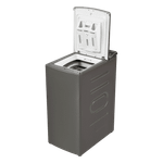 Стиральная машина с вертикальной загрузкой инвертором и паром MAUNFELD MFWM127ISSL