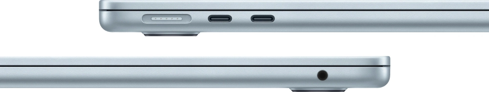 Ноутбук Apple MacBook Air A3240 M4 10 core 16Gb SSD512Gb/10 core GPU 13.6" Liquid Retina (2560x1664) macOS lt.blue WiFi BT Cam (MC6U4LL/A)