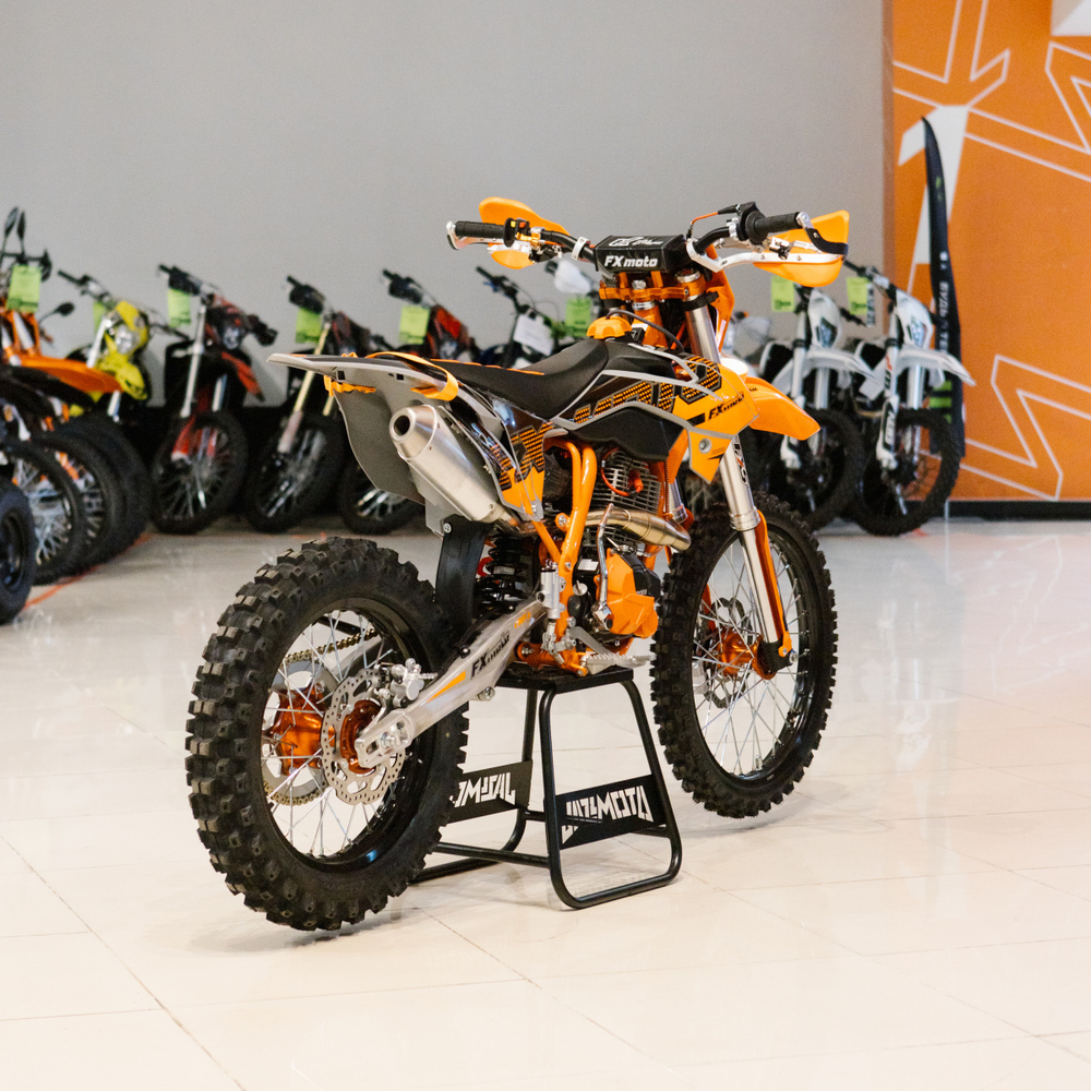 Кроссовый мотоцикл FXmoto CB300F 300 CC 21/18 Orange