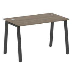 Metal System Стол письменный на А-образном м/к БА.СП-2 Вяз Благородный/Металл Антрацит 1200*720*750