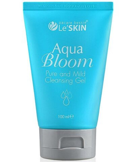 Le'SKIN Aqua Bloom  Нежный гель для умывания для всех типов кожи с запатентованной технологией 100 мл.