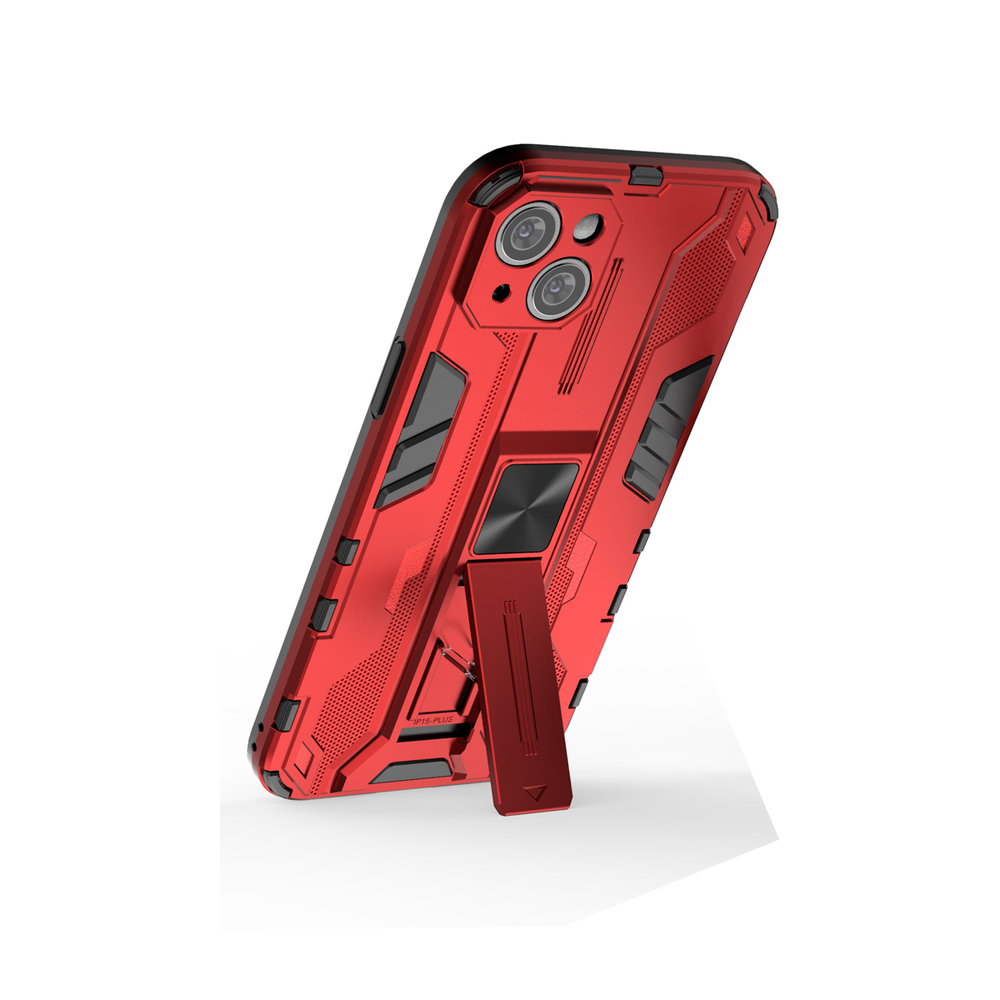 Противоударный чехол с подставкой Transformer для iPhone 15 Plus