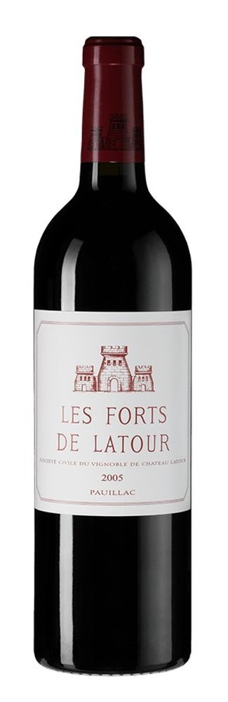 Вино Les Forts de Latour Chateau Latour 2005, 0,75 л.